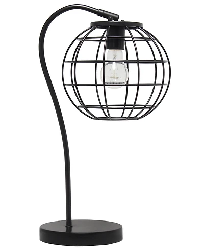 Lalia Home Arched Metal Cage Table Lamp