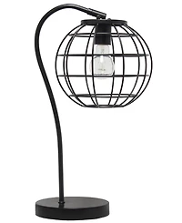 Lalia Home Arched Metal Cage Table Lamp