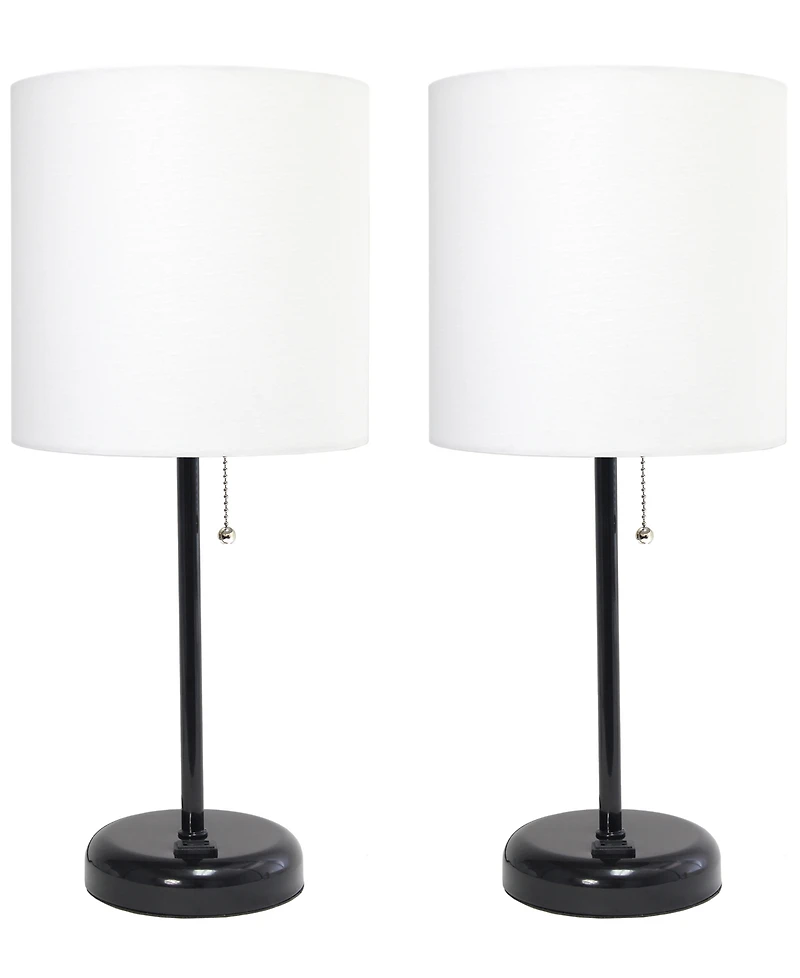 LimeLights Stick Lamp with Charging Outlet