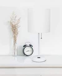 LimeLights Stick Lamp with Charging Outlet