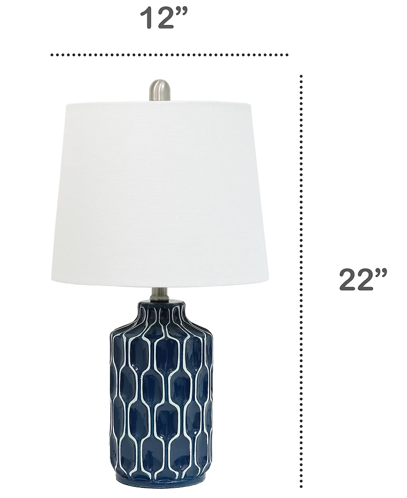Lalia Home Moroccan Table Lamp