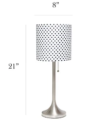 Simple Designs Tapered Table Lamp
