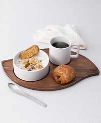 Noritake Kona Wood Wave Serving Tray, 16.75"