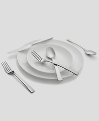 Cambridge Silversmiths Rhyme Mirror With Satin Handles Flatware Set, 20 Piece