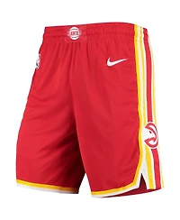 Men's Nike Red, Gold Atlanta Hawks 2020/21 Association Edition Performance Swingman Shorts