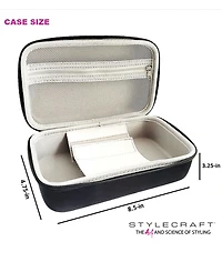 StyleCraft Professional Clipper Travel Case - Black
