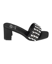 Gc Shoes Women's Drais Embellished Block Heel Sandals