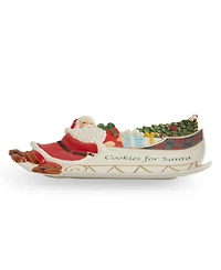 Christmas Tree Santa Sleigh Cookies for Santa Platter