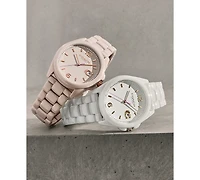Coach Women's Greyson Blush Ceramic Bracelet Watch 36mm
