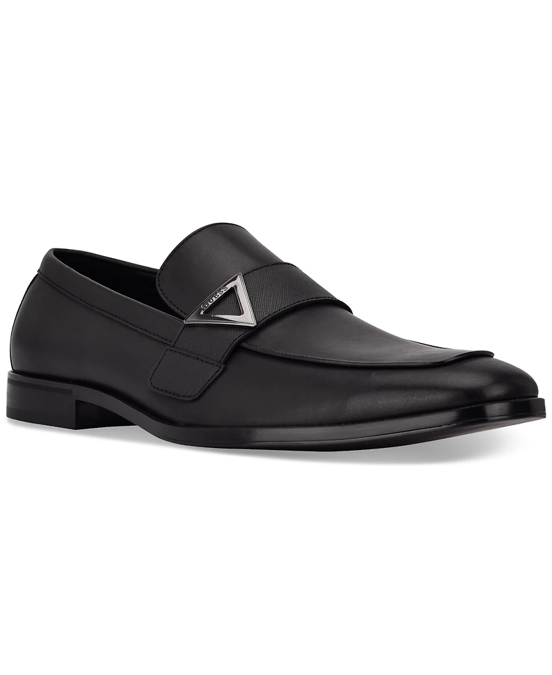 Guess Men's Hamlin Faux-Leather Slip-On Dress Shoes