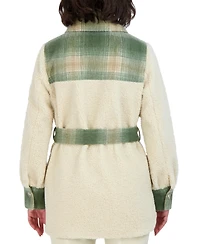 Tahari Women's Belted Shacket