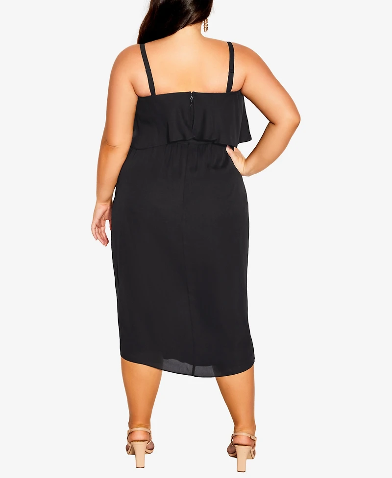 City Chic Women's Astonish Midi Dress