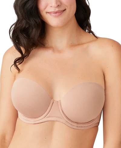 Wacoal Red Carpet Full Figure Underwire Strapless Bra 854119, Up To I Cup