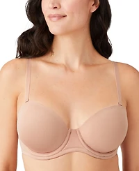 Wacoal Red Carpet Full Figure Underwire Strapless Bra 854119, Up To I Cup