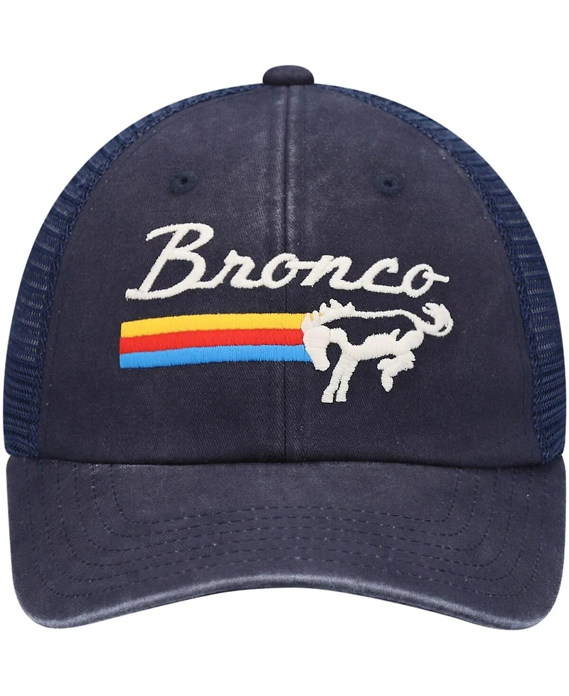 Men's American Needle Navy Ford Bronco Auto Raglan Bones Adjustable Hat