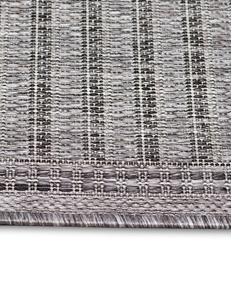 Liora Manne' Malibu Simple Border 3'3" x 4'11" Outdoor Area Rug