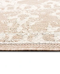 Liora Manne' Malibu Kashan 1'11" x 7'6" Runner Outdoor Area Rug