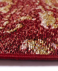 Liora Manne' Marina Lava 4'10" x 7'6" Outdoor Area Rug