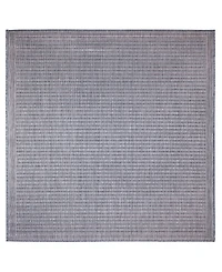 Liora Manne' Malibu Simple Border 7'10" x Square Outdoor Area Rug