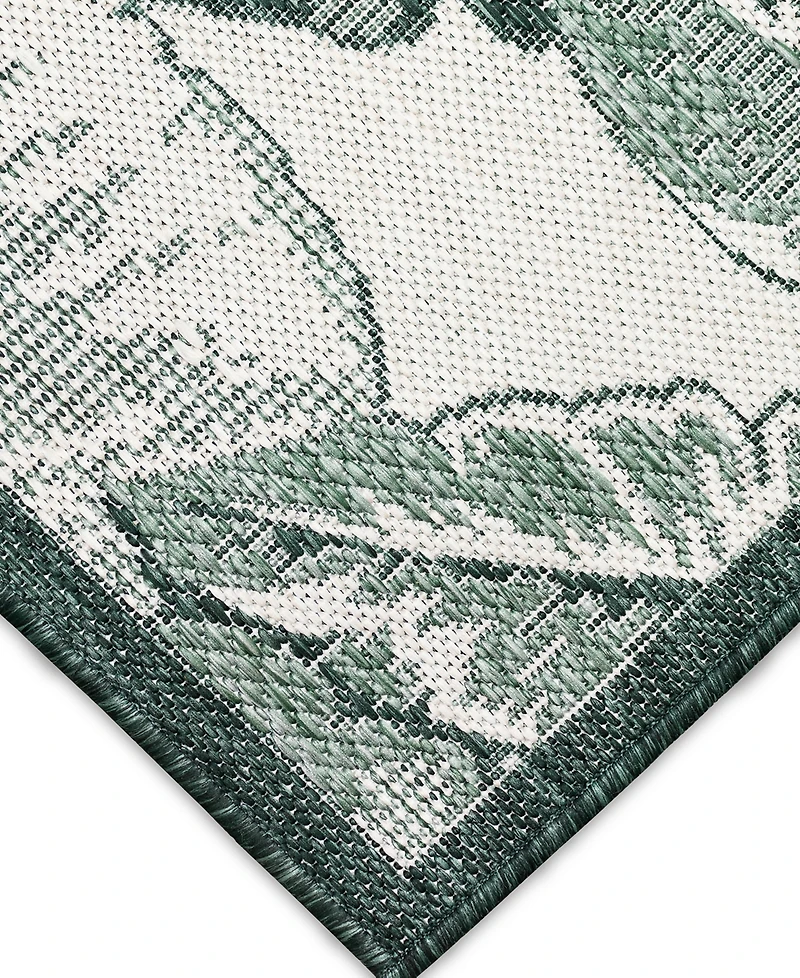 Liora Manne' Malibu Fronds 3'3" x 4'11" Outdoor Area Rug