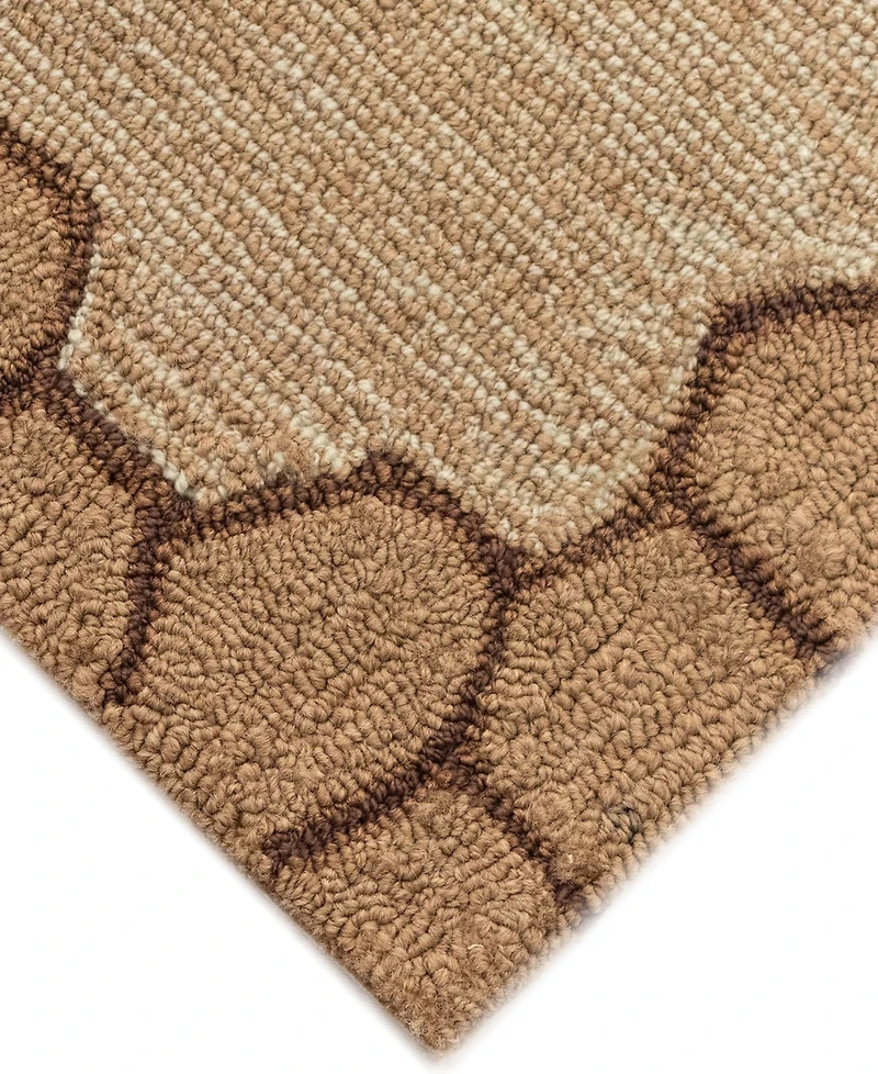 Liora Manne' Frontporch Honeycomb Bee 3'6" x 5'6" Outdoor Area Rug