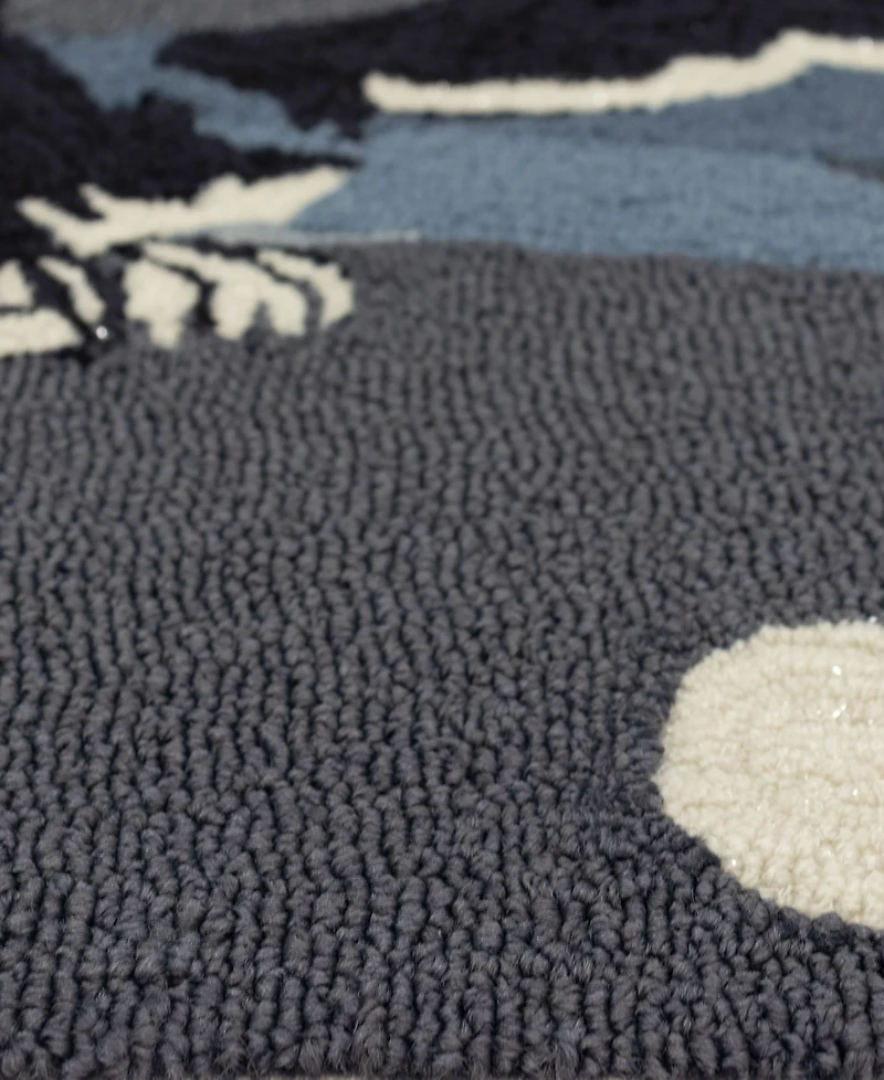 Liora Manne' Frontporch Moonlit Moose 2' x 3' Outdoor Area Rug