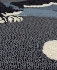 Liora Manne' Frontporch Moonlit Moose 2' x 3' Outdoor Area Rug