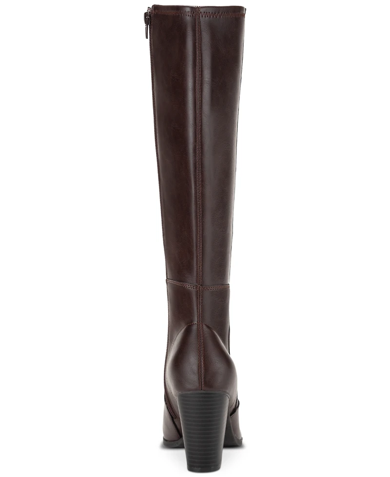 Style & Co Women's Addyy Knee High Dress Boots, Created for Macy's