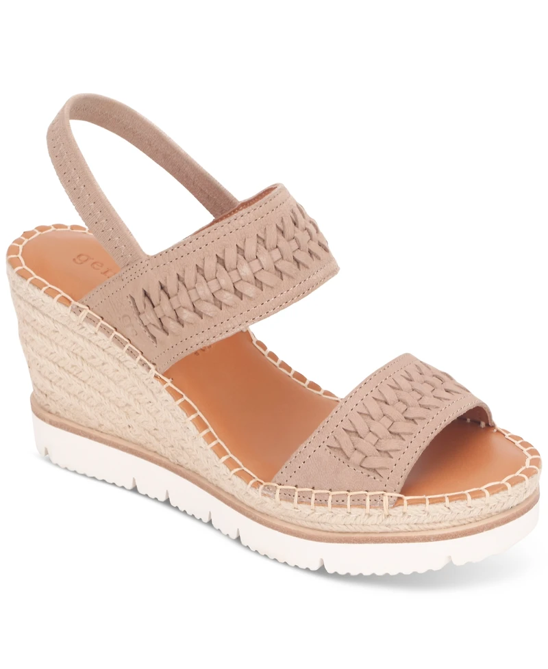 Gentle Souls Women's Elyssa Two-Band Braid Sandals