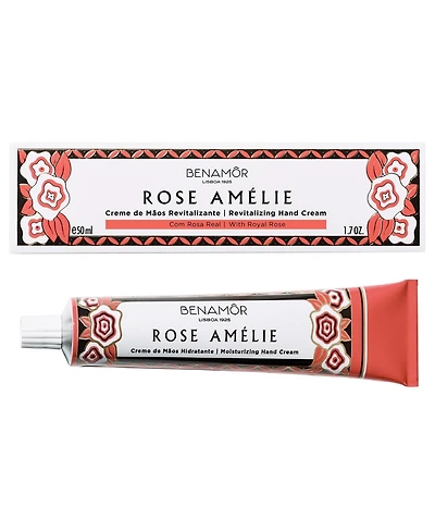Women's Rose Amelie Creme de Maos Hidratante, Moisturizing Hand Cream