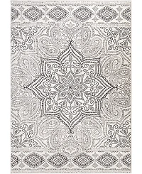Closeout! Orian Adagio Paisley Points 8'10" x 13' Area Rug