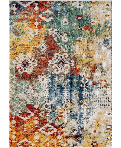 Closeout! Gemstone Azure 5'3" x 7'6" Area Rug