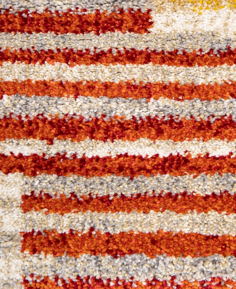 Closeout! Gemstone Deco Blocks 7'10" x 10'10" Area Rug