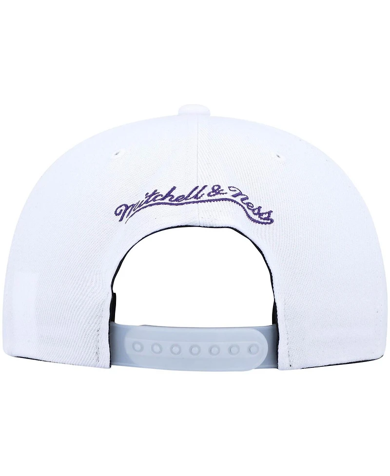 Men's Mitchell & Ness Purple Chicago Bulls Day 5 Snapback Hat