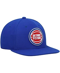 Men's Mitchell & Ness Blue Detroit Pistons Ground 2.0 Snapback Hat