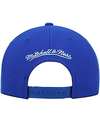 Men's Mitchell & Ness Blue Washington Bullets Hardwood Classics Team Ground 2.0 Snapback Hat