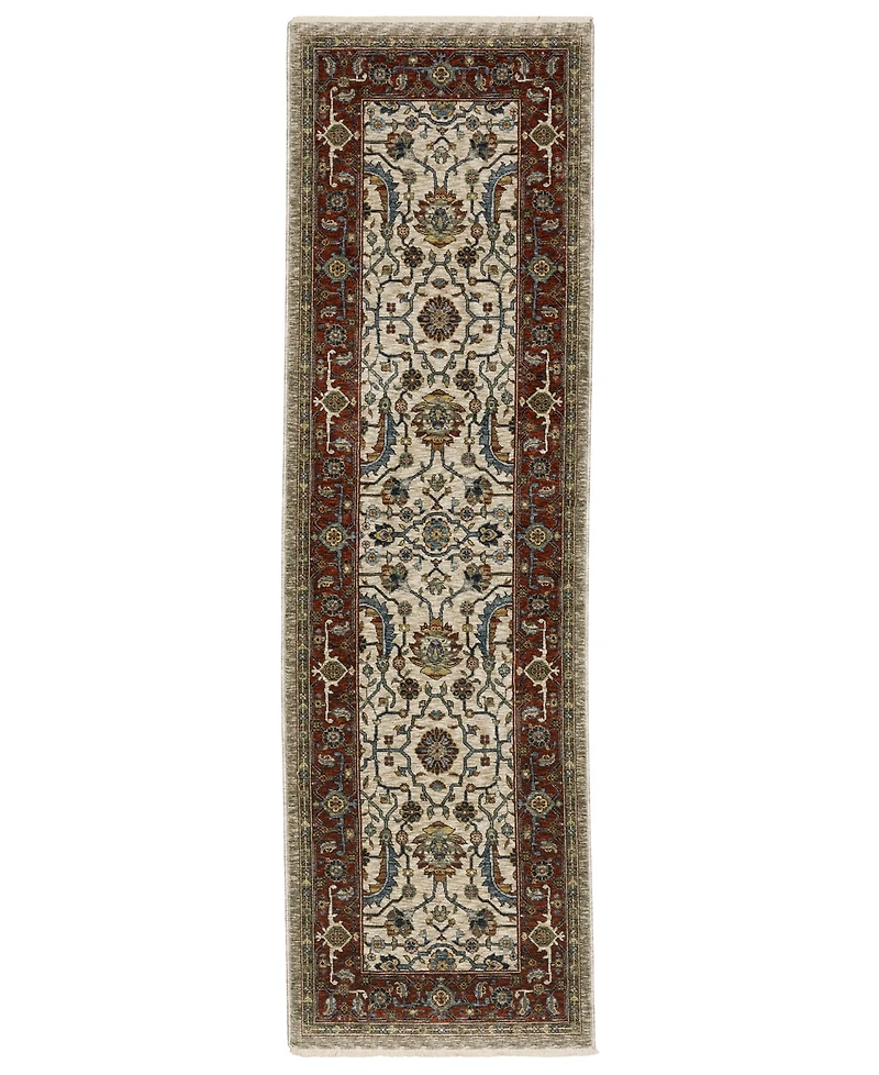 Oriental Weavers Aberdeen 144D1 2'3" x 7'6" Runner Area Rug