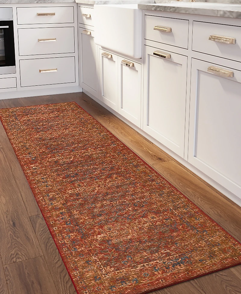 Dalyn Jericho Washable JC3 2'6" x 10' Runner Area Rug