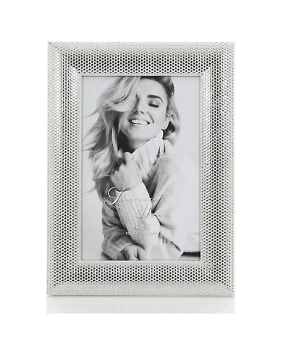 Pindot Design Metal Picture Frame, 4" x 6"