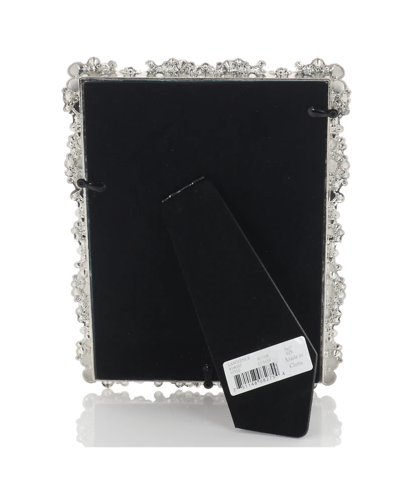 Jewel Cluster Metal Picture Frame, 5" x 7"