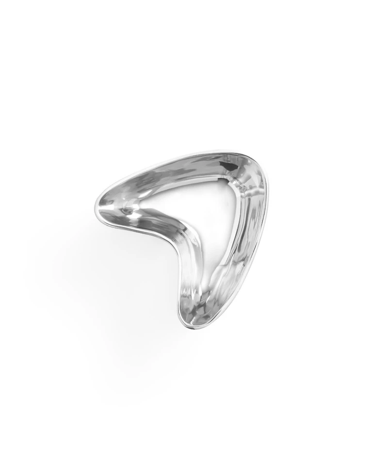 Nambe Alloy Boomerang Bowl, 8.5" x 8.25"