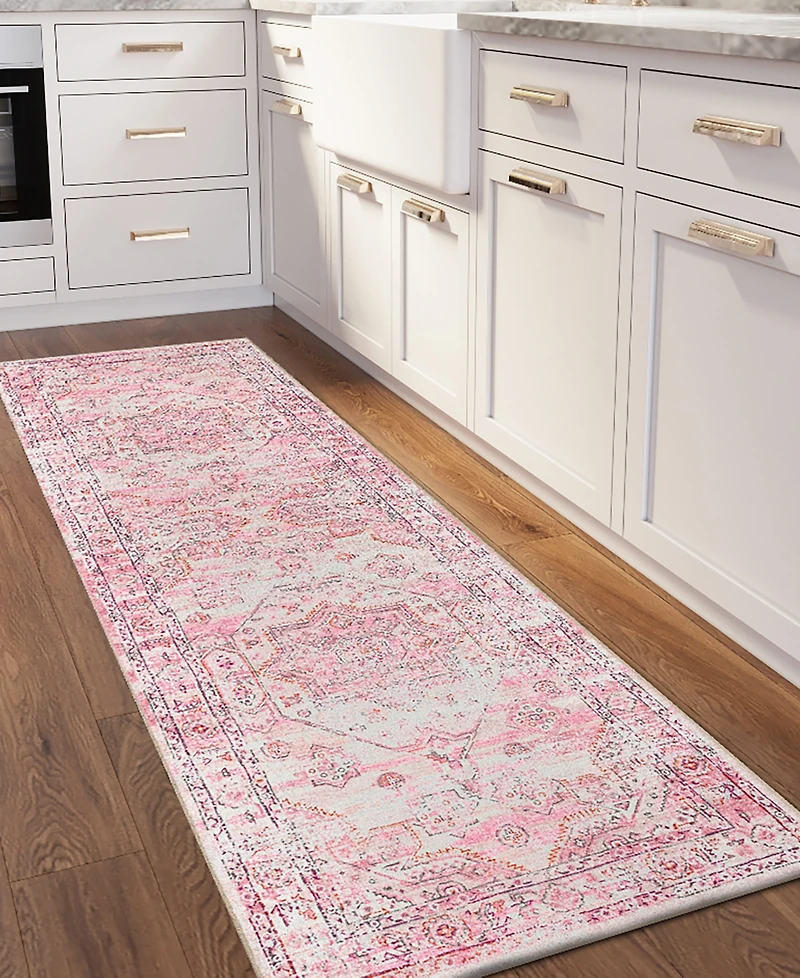 Dalyn Jericho Washable JC5 2'6" x 10' Runner Area Rug