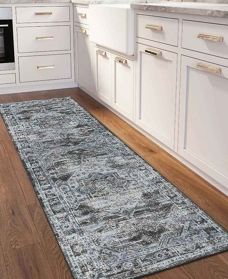 Dalyn Jericho Washable JC5 2'6" x 10' Runner Area Rug