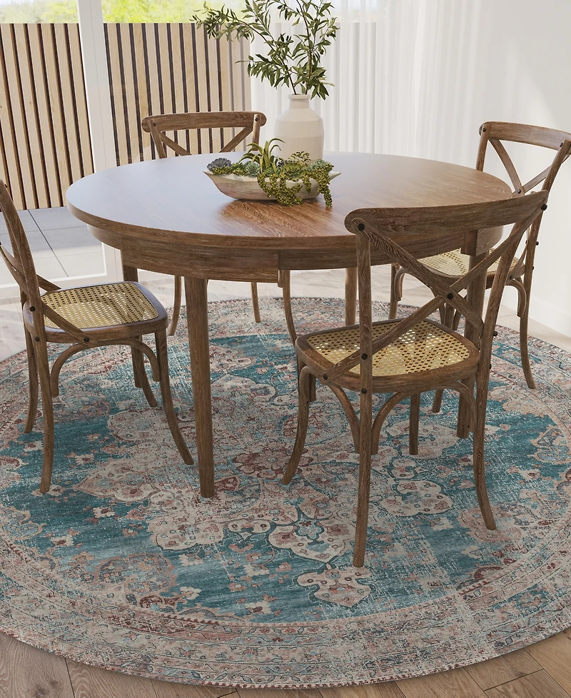 Dalyn Jericho Washable JC6 8' x Round Area Rug