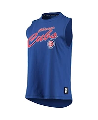 Women's Dkny Sport Royal Chicago Cubs Marcie Tank Top