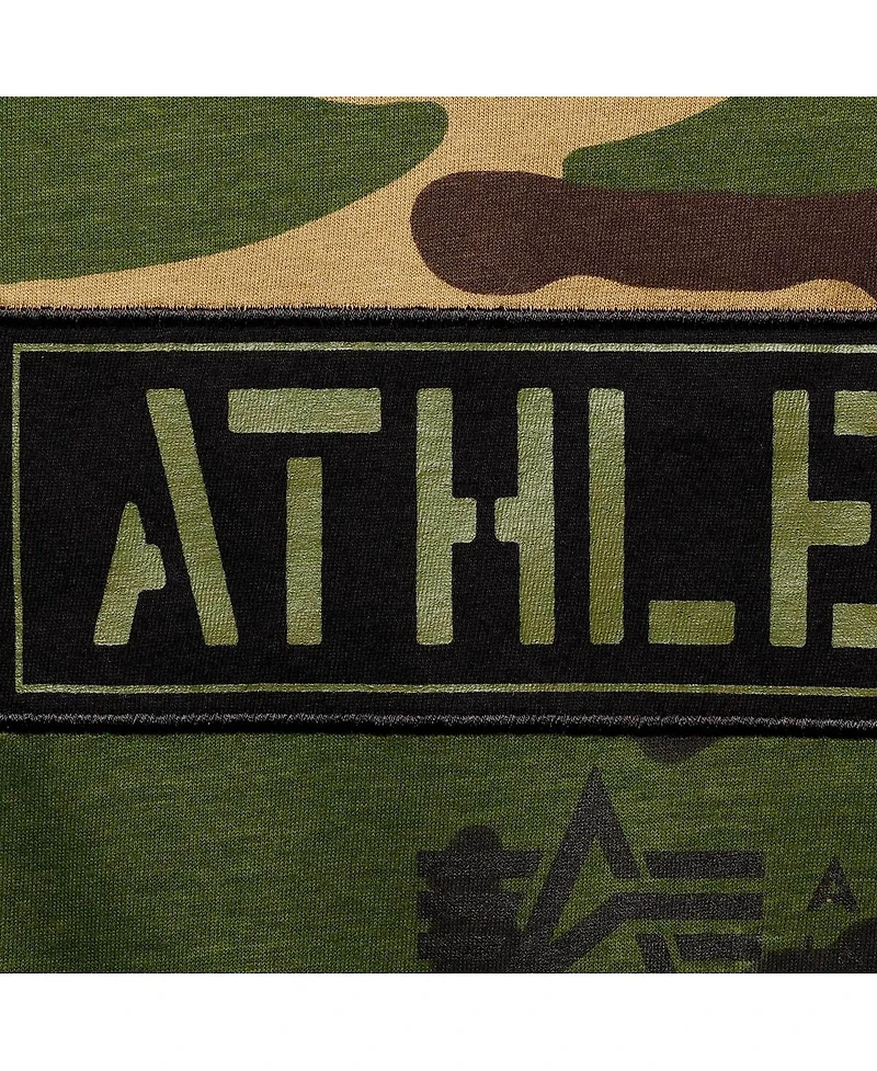 Men's New Era Camo Oakland Athletics Club T-shirt