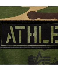 Men's New Era Camo Oakland Athletics Club T-shirt