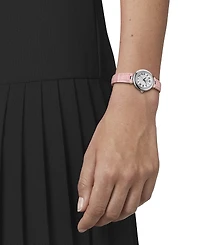 Tissot Women's Swiss Bellissima Small Lady Pink Leather Strap Watch 26mm