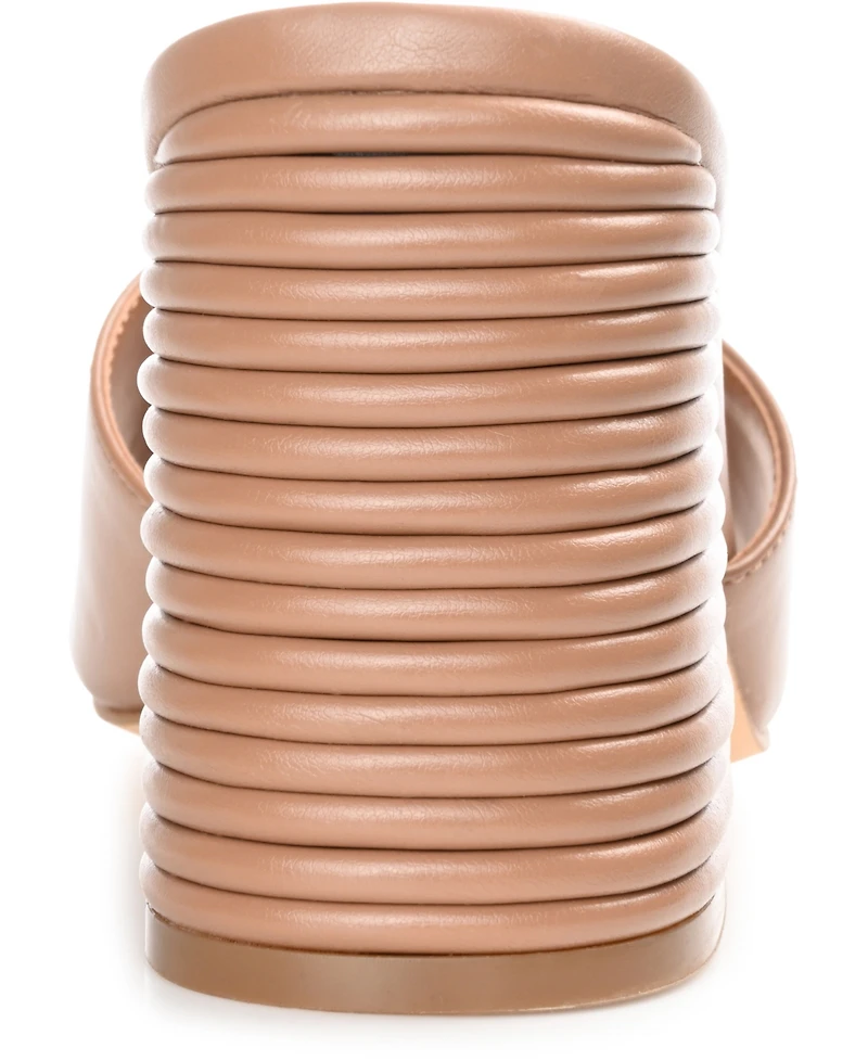 Journee Collection Women's Leslee Slip-on Sandals