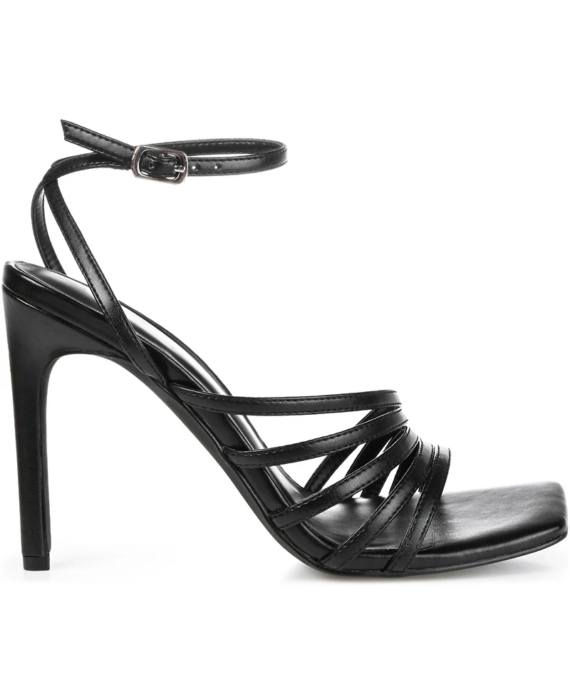 Journee Collection Women's Louella Strappy Stilettos